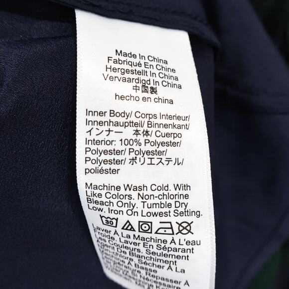 J.Crew Chiffon Shirred Waist Top Black Watch Tartan Preppy Plaid Size 2 NWT - Picture 8 of 9